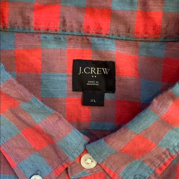 J Crew button down short sleeve shirt - Picture 3 of 4